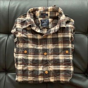 J. Crew slim fit flannel